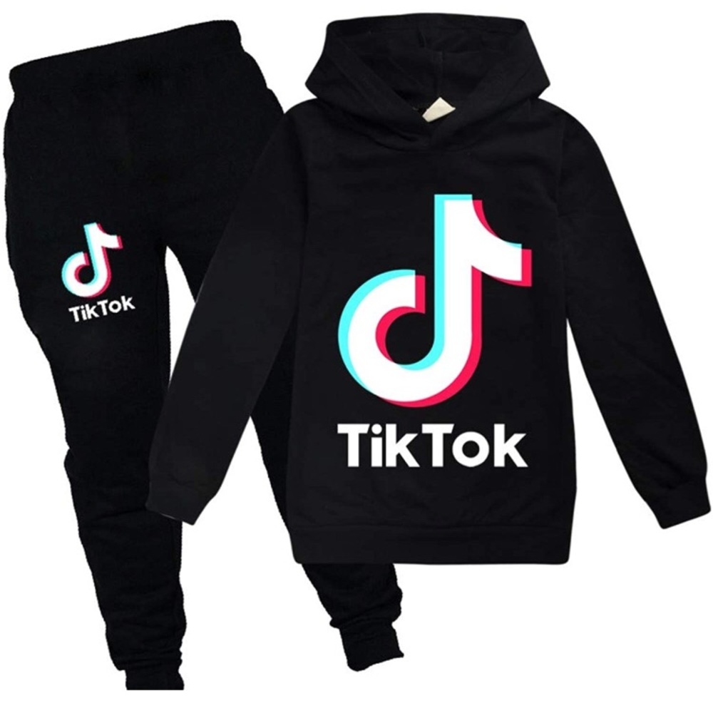 TIK TOK Outfit Sweatpants and Sweatshirt M…